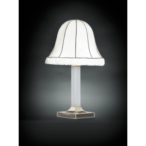 Silver Table Lamp